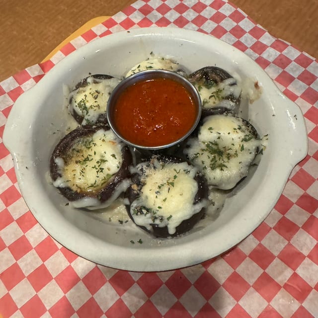 Stuffed Mushrooms.