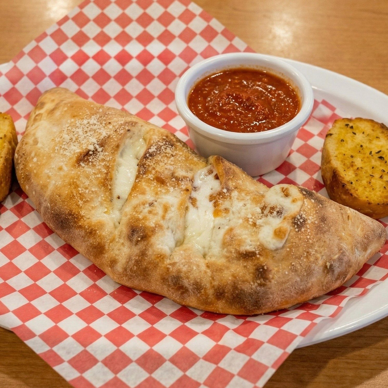 Cheese Calzone.