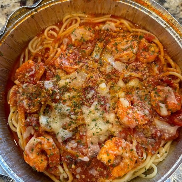 Shrimp Fra Diavolo.