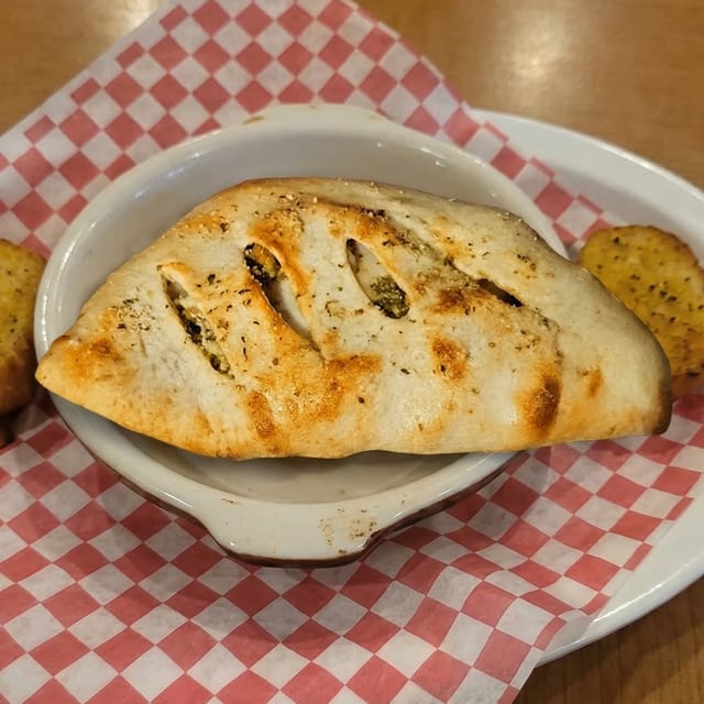Veggie Calzone.