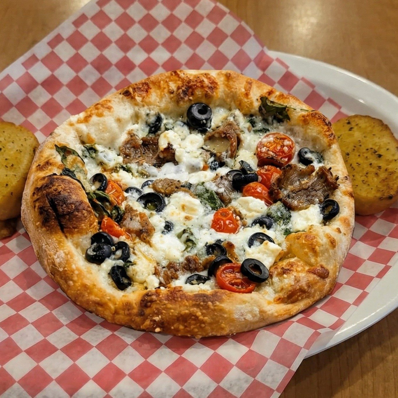 Greek Pizza.