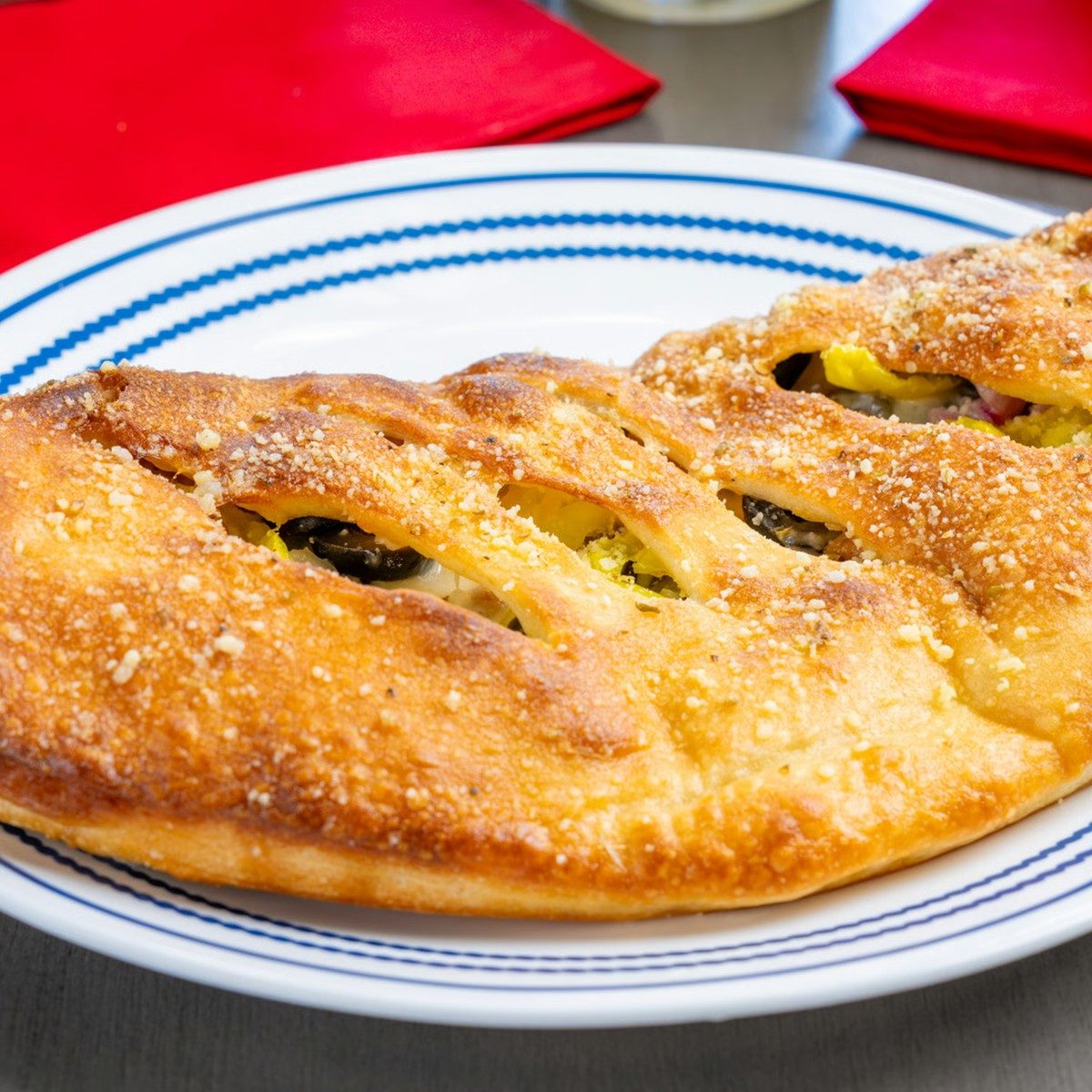 Dapper Duck Calzone.