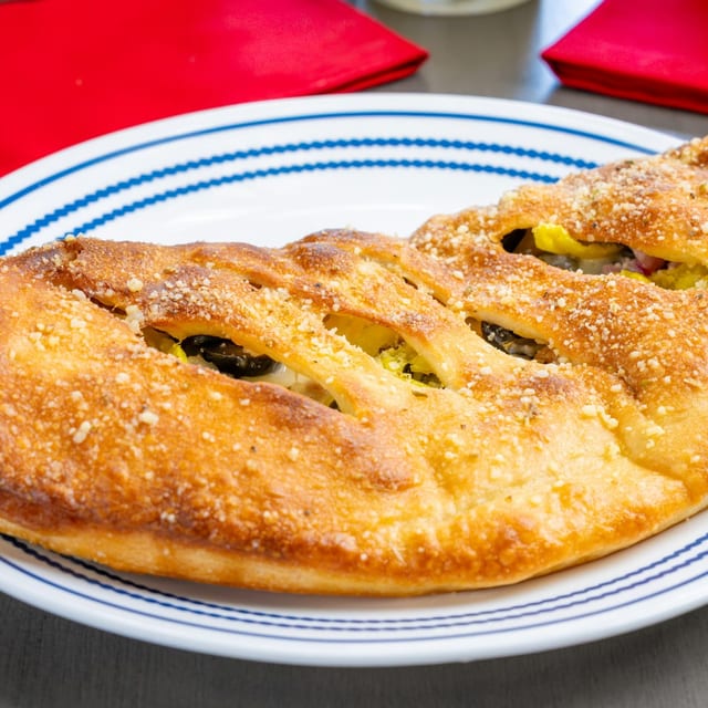 Dapper Duck Calzone.
