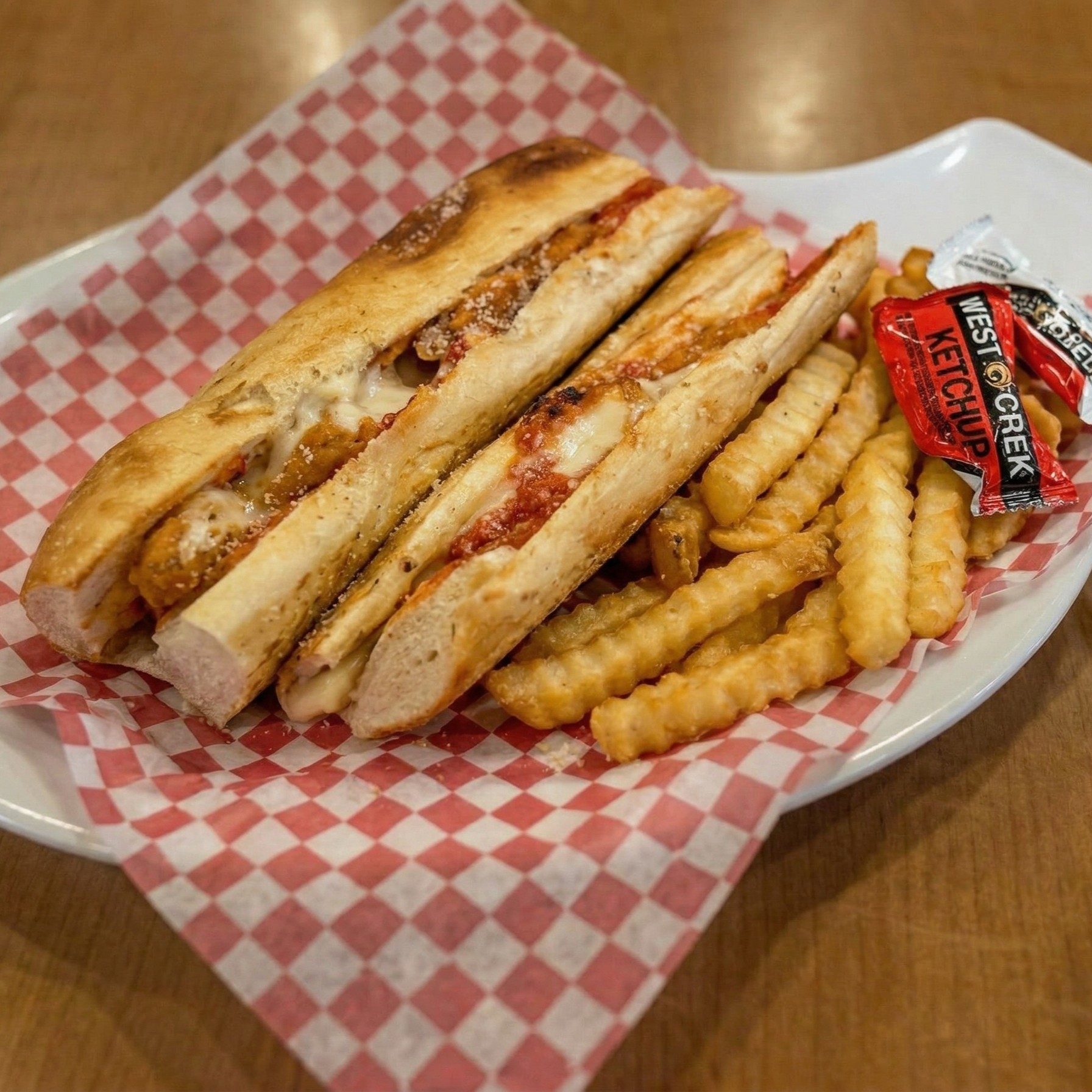 Chicken Parmesan Sub.