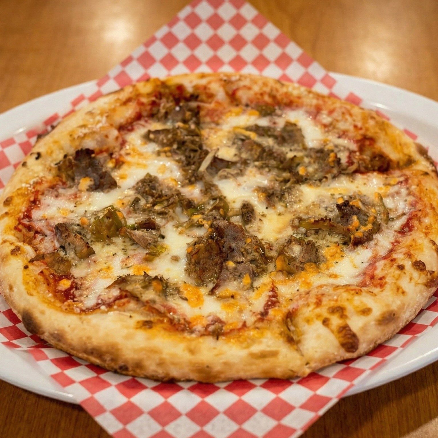 Pizza De Pernil.