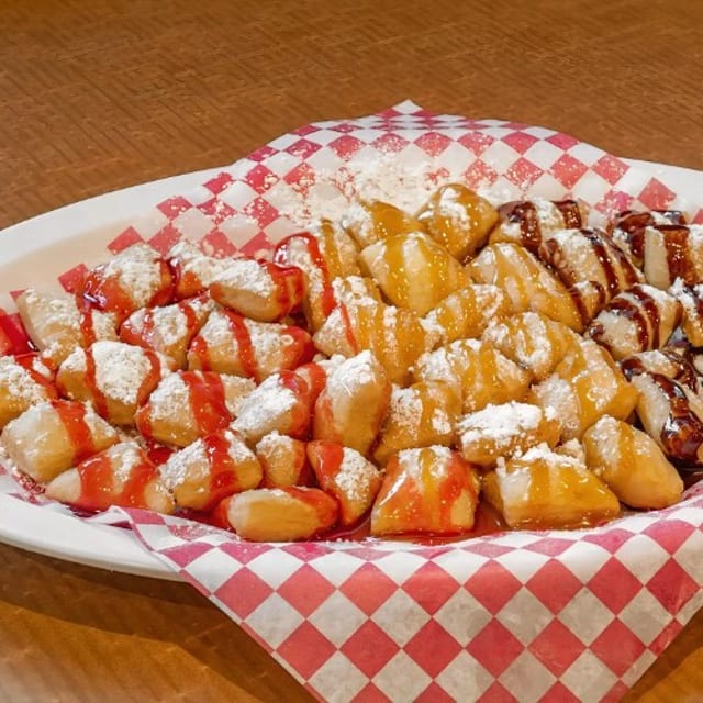 Zeppole Parmesan.
