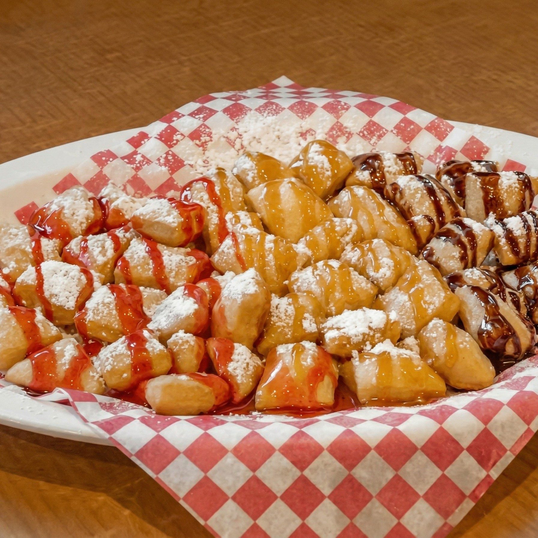 Zeppole Parmesan.