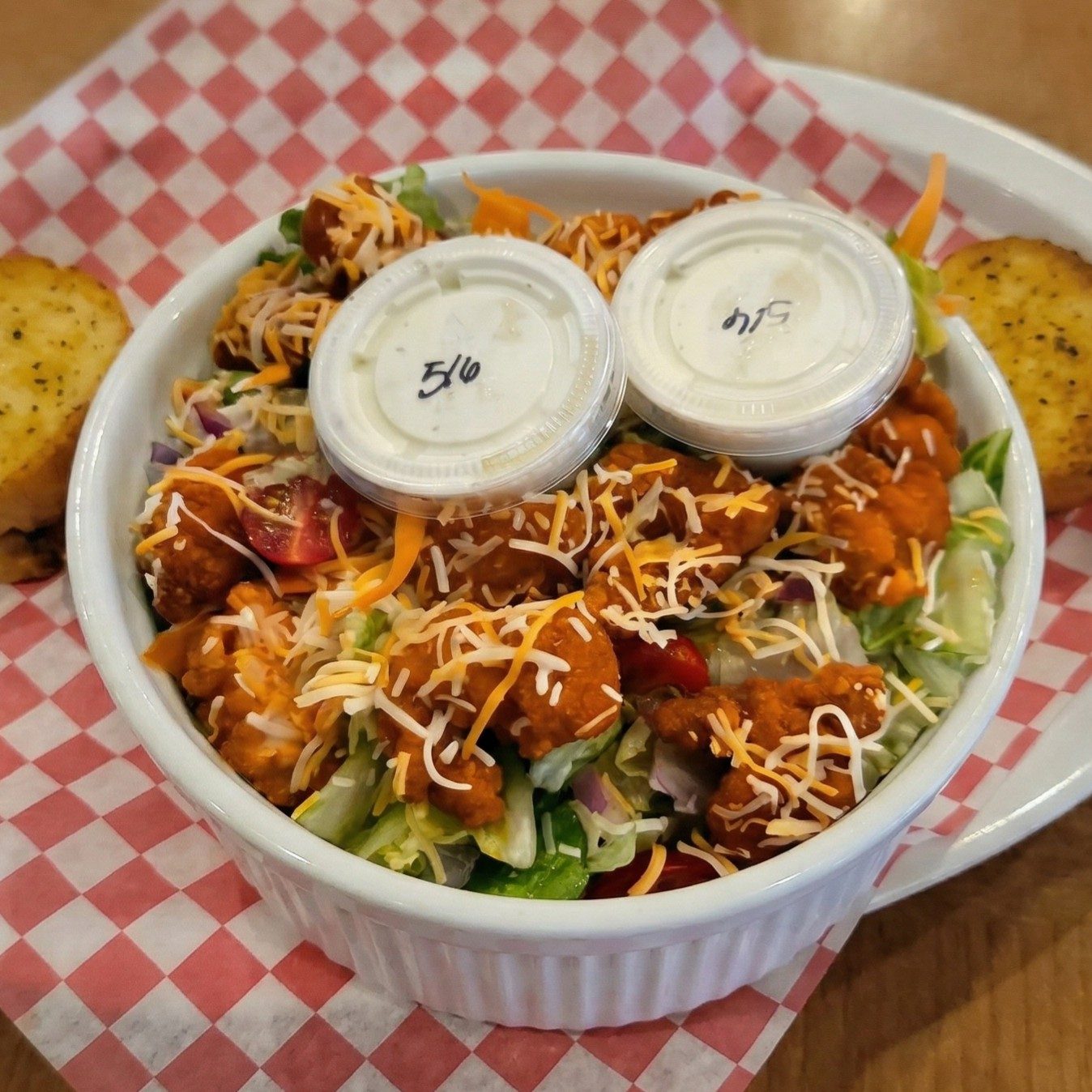 Hot Spicy Chicken Salad.