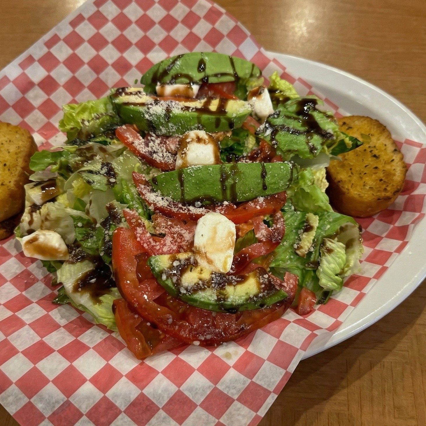 Avocado Caprese Salad.