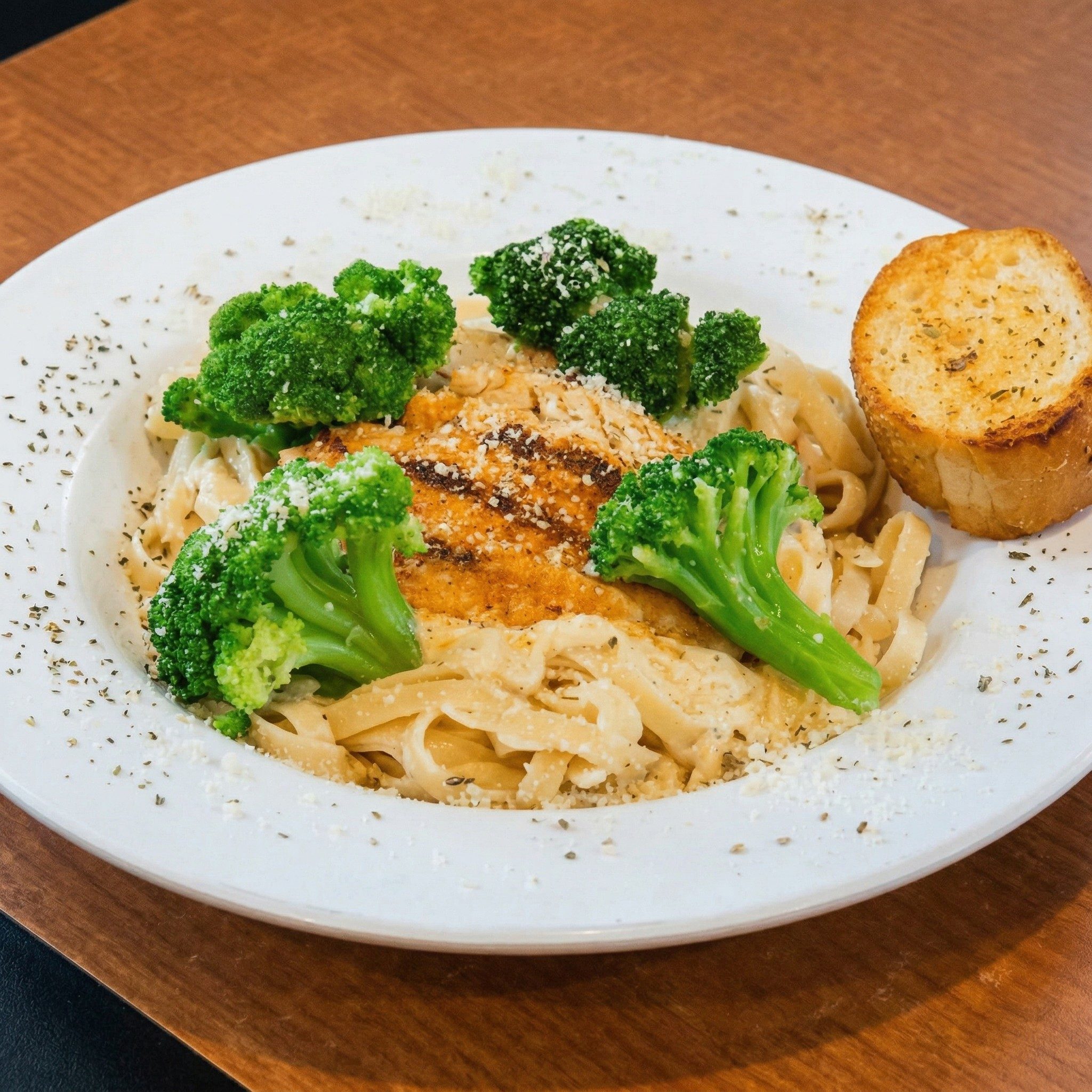 Fettuccine Alfredo.