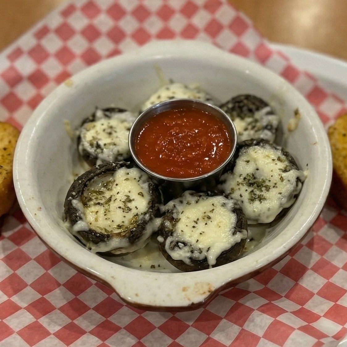 Stuffed Mushrooms.