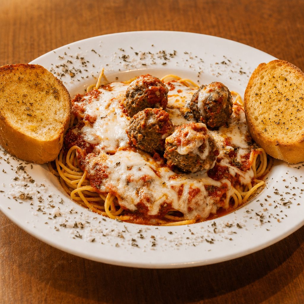 Baked Spaghetti.