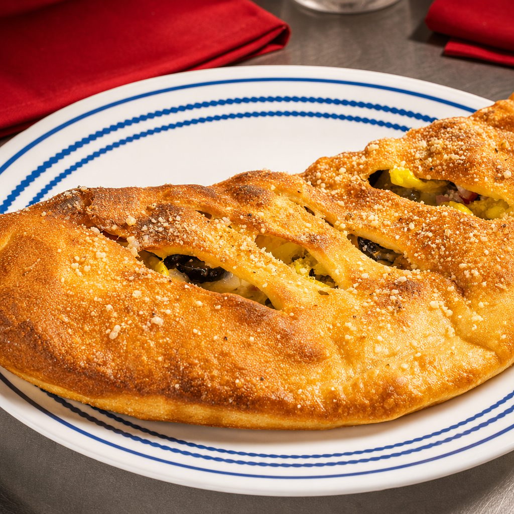 Dapper Duck Calzone.
