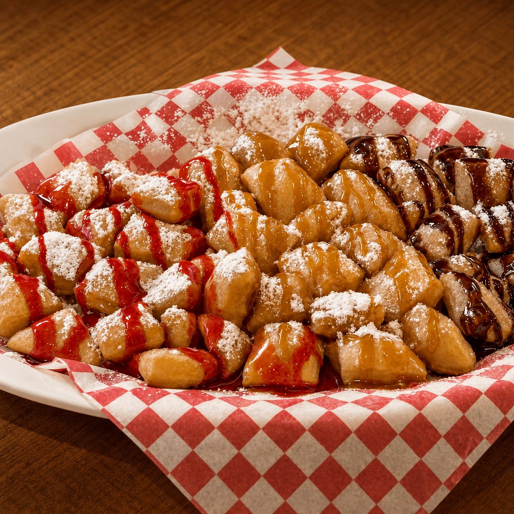 Zeppole Parmesan.