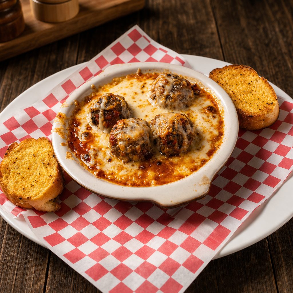 Armando's "Made" Meatballs.