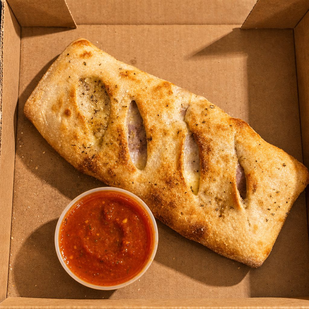 Mateo's Stromboli.