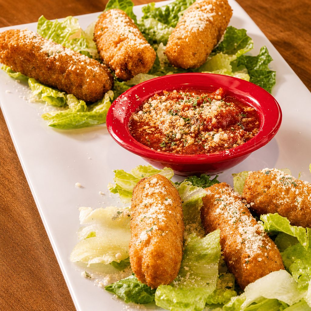 Mozzarella Sticks.