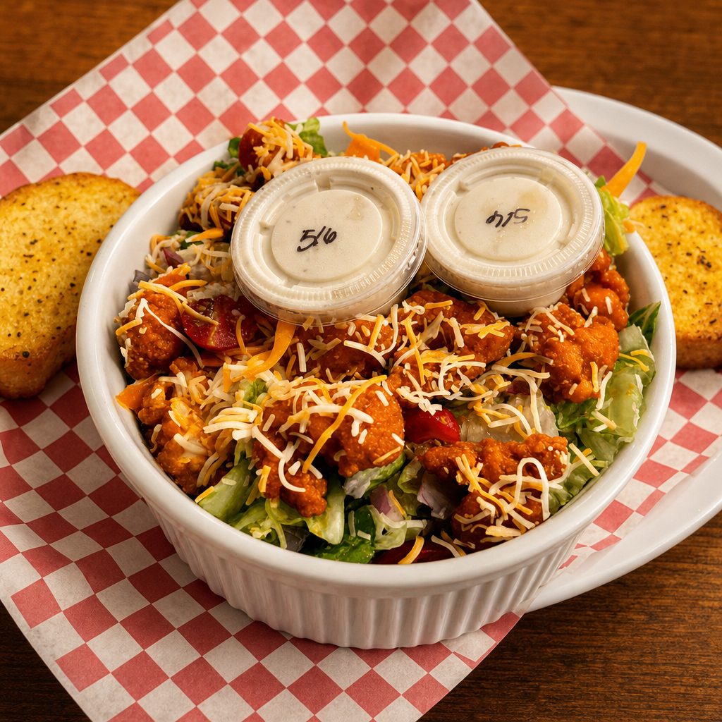 Hot Spicy Chicken Salad.