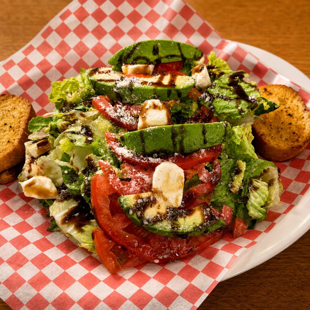 Avocado Caprese Salad.