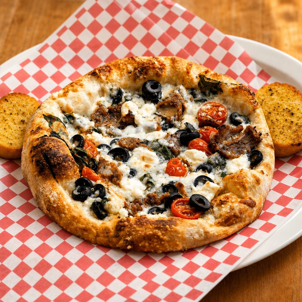 Greek Pizza.