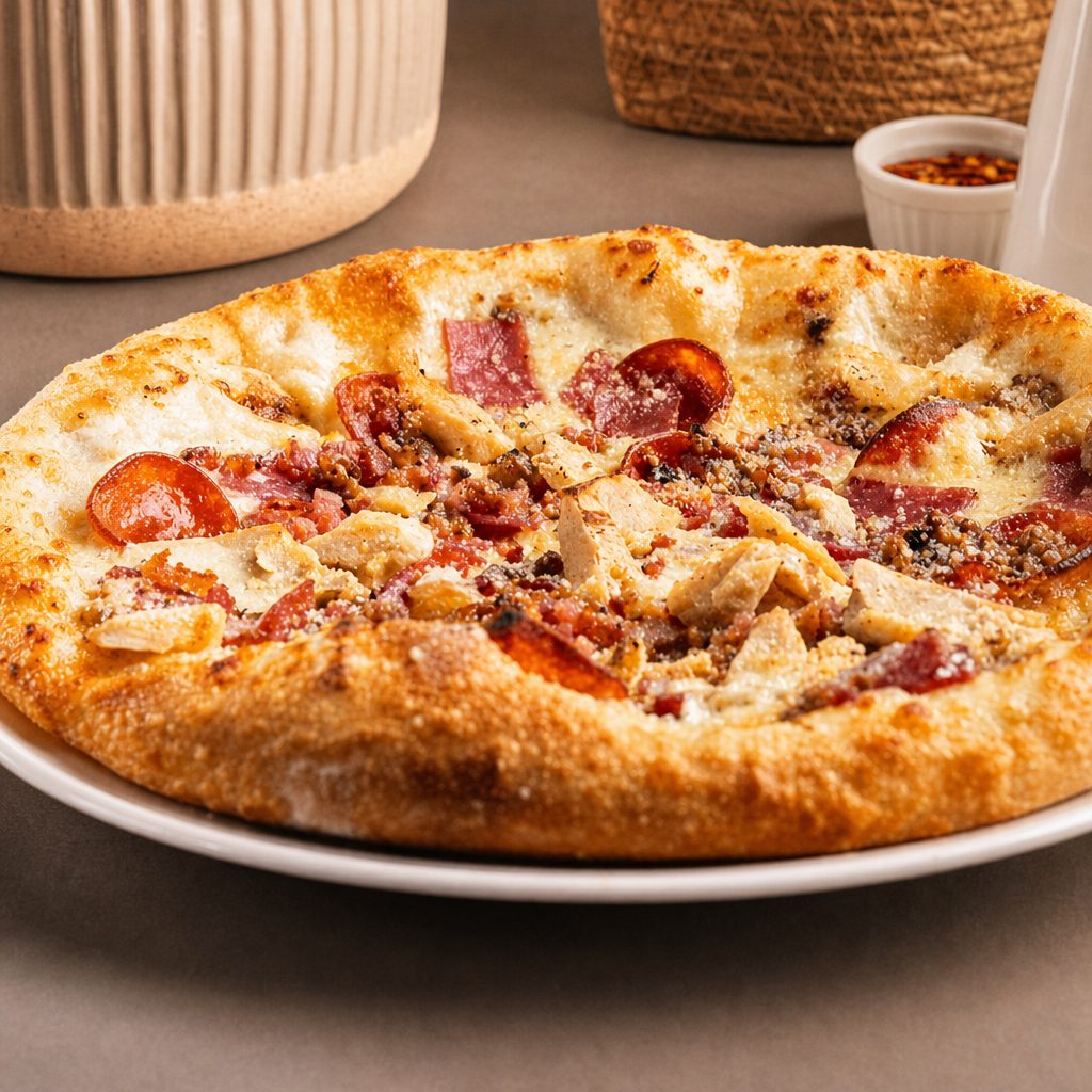 The New Yorker Pizza.