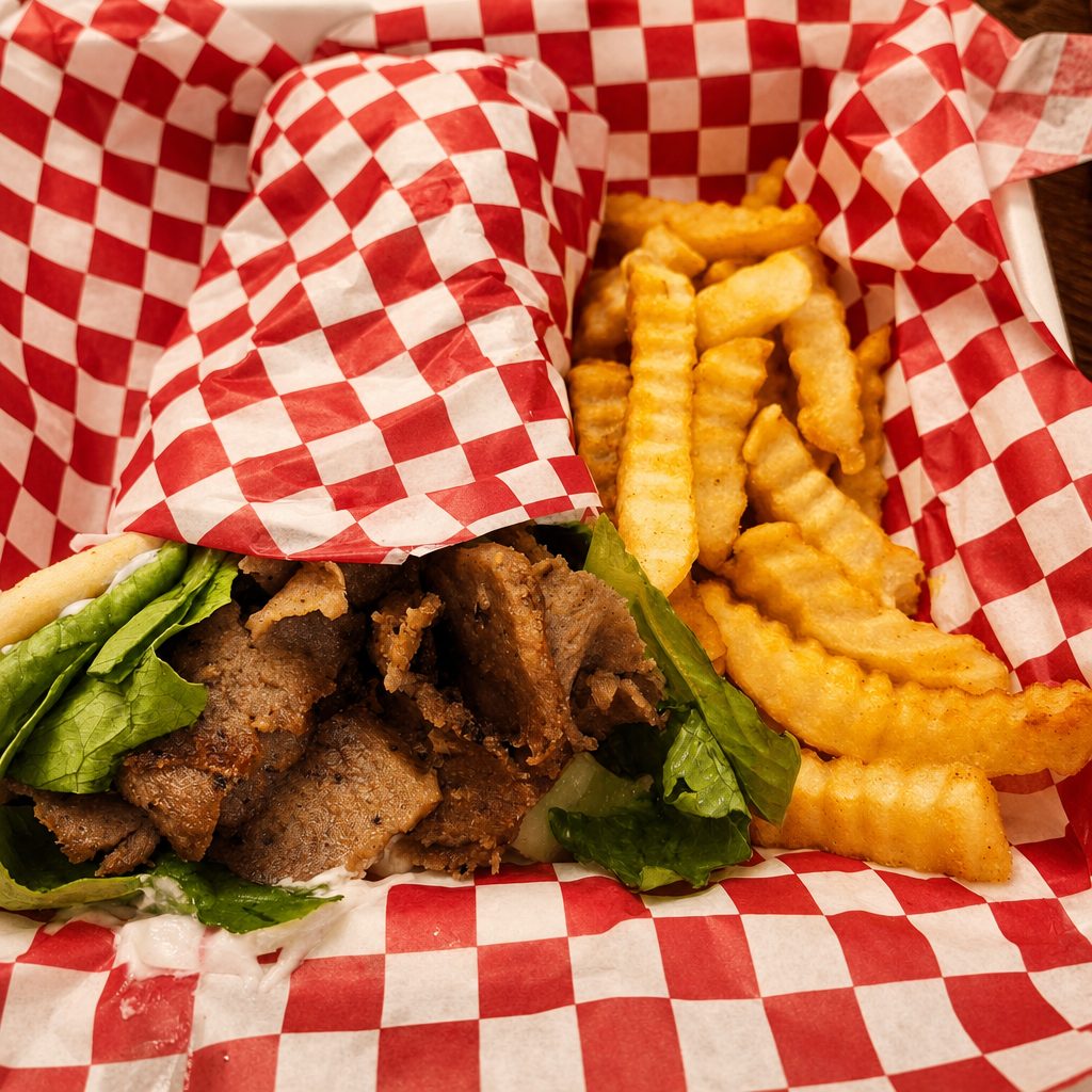Greek Gyro Wrap.