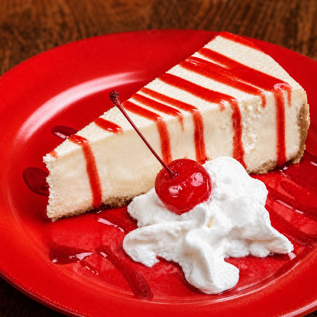 New York Style Cheesecake.