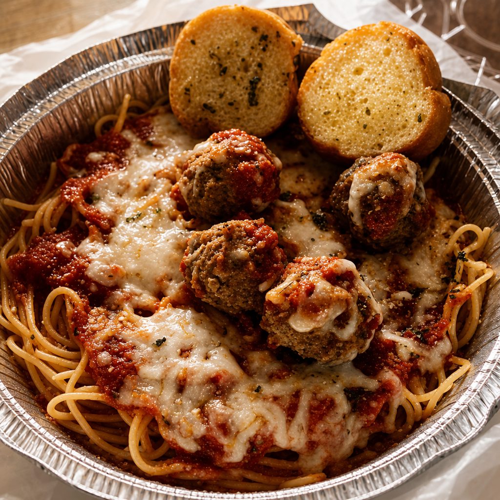 Baked Spaghetti.