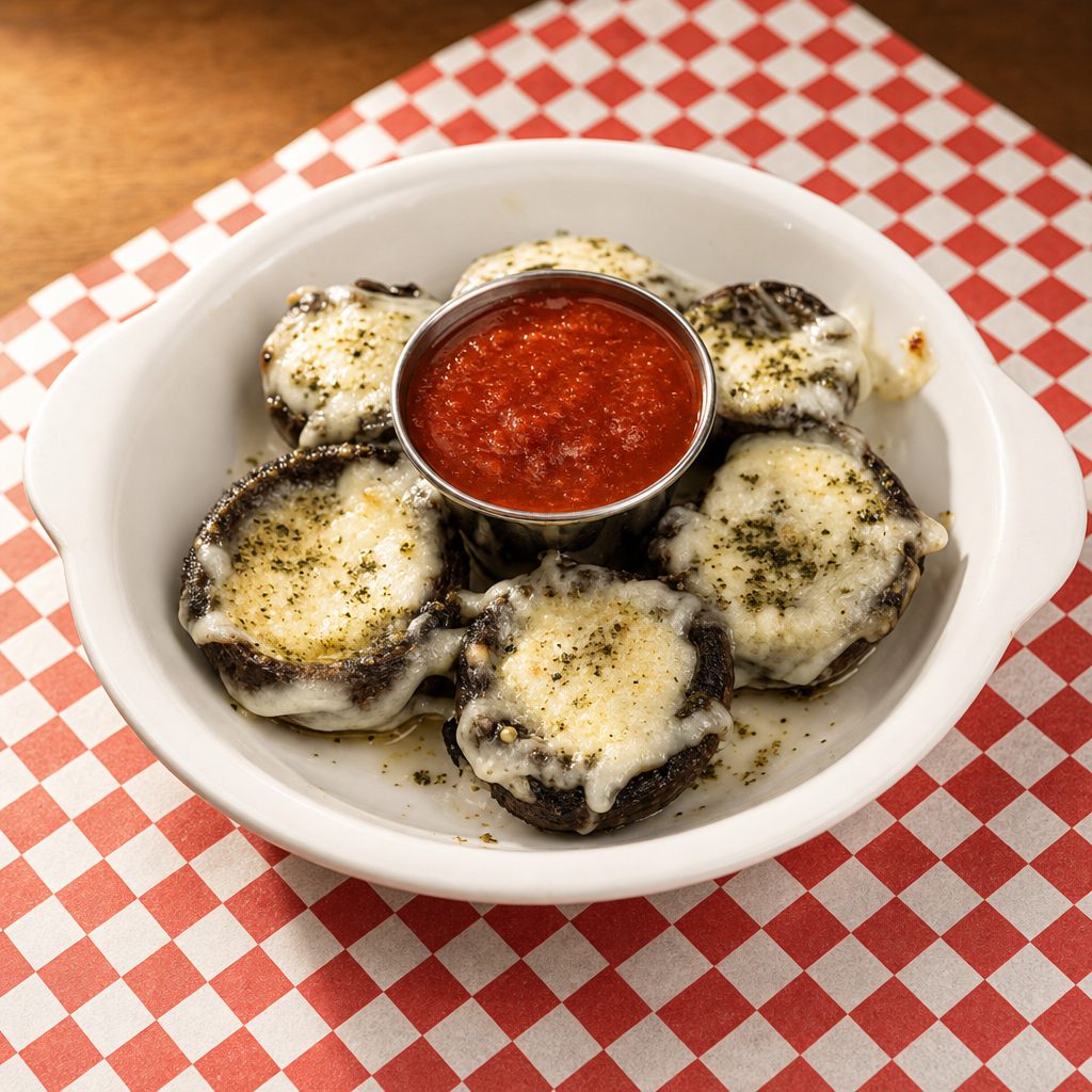 Stuffed Mushrooms.