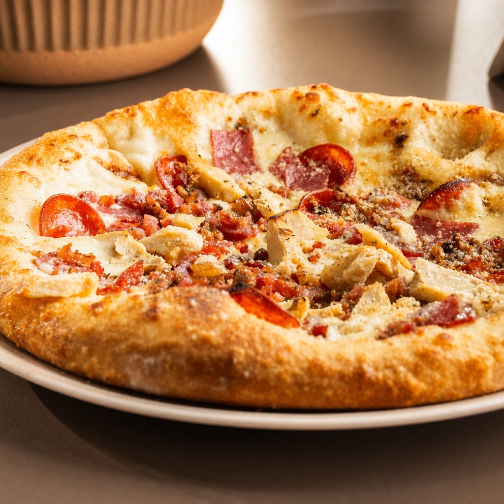 The New Yorker Pizza.